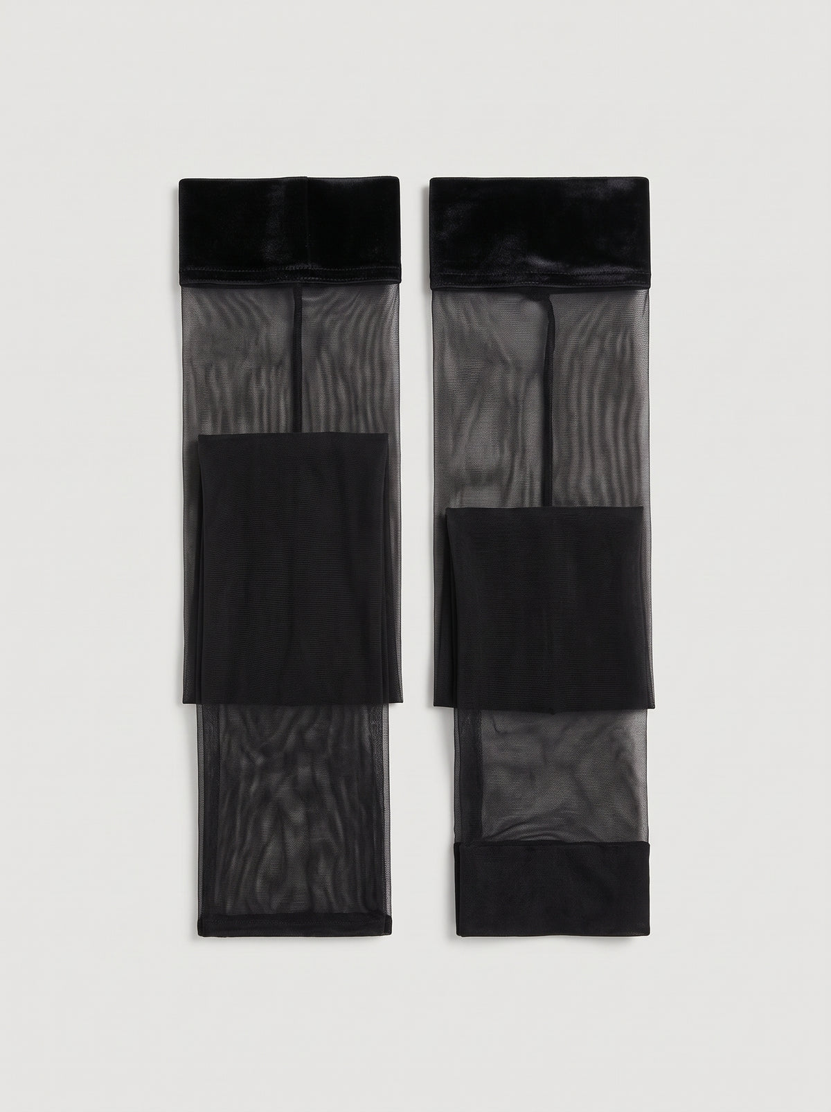 Black Hold Up Stockings