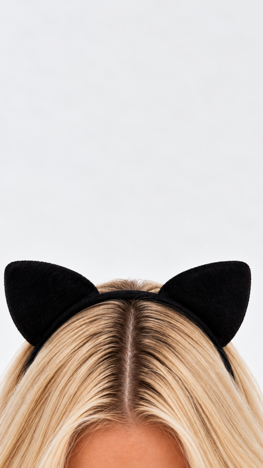 Black Cat Ears Headband