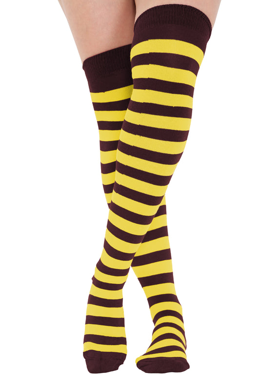 Honey Trap Striped Socks