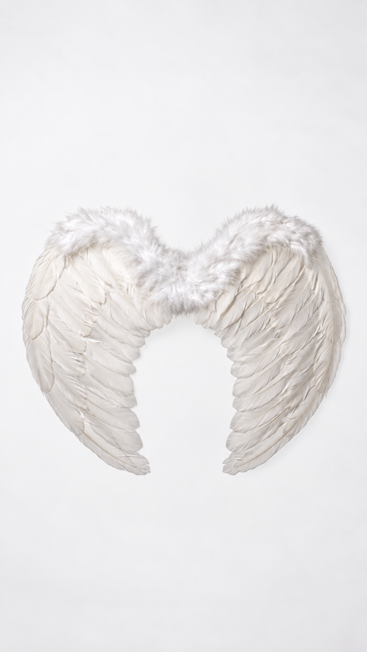White Feather Angel Wings